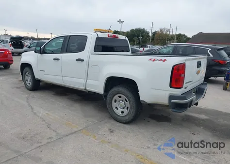2020 Chevrolet Colorado 4Wd Long Box Wt из США, поврежденный, VIN 1GCGTBEN7L1226525